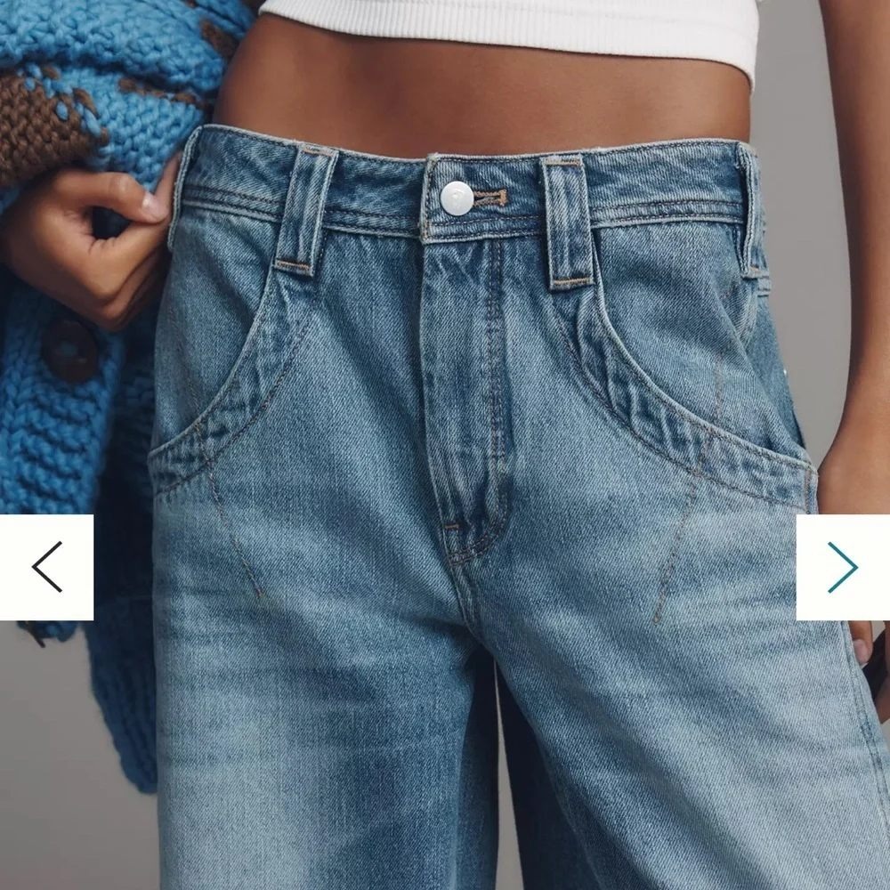 Pilcro NWOT Kenny High Rise Tapered Barrel Leg Jeans 27P Anthropologie Everyday - Picture 13 of 13